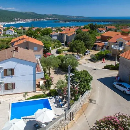 Adria-holiday House With A Private Pool In Krk Vilă Kornić