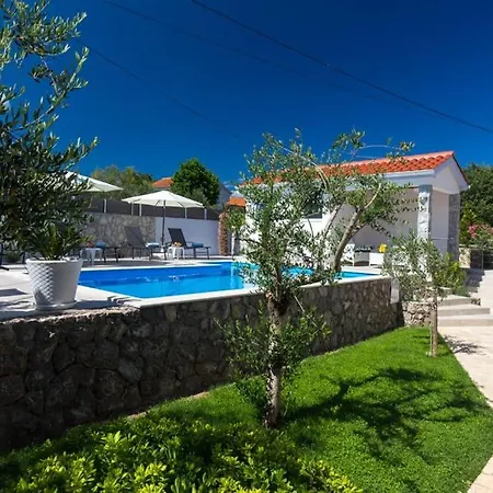 Adria-holiday House With A Private Pool In Krk Villa