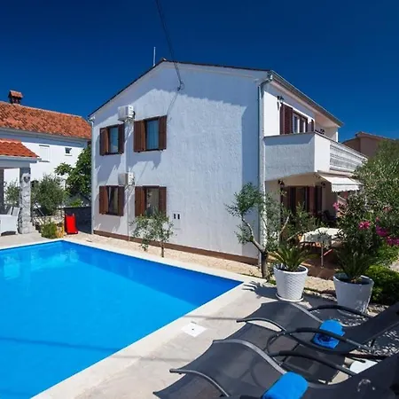 Adria-holiday House With A Private Pool In Krk Villa *