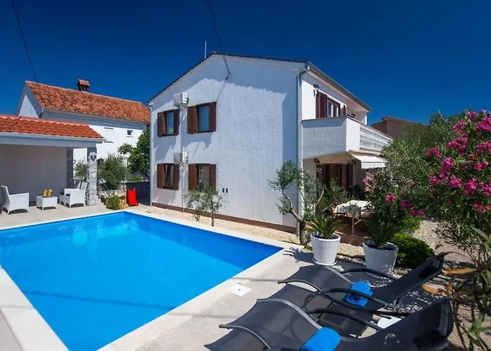 Adria-holiday House With A Private Pool In Krk Villa *