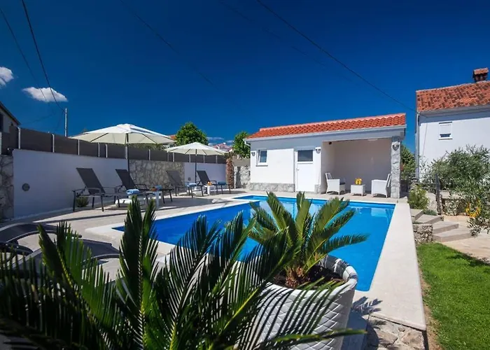 Villa Adria-holiday House With A Private Pool In Krk