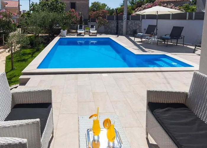Villa Adria-holiday House With A Private Pool In Krk *